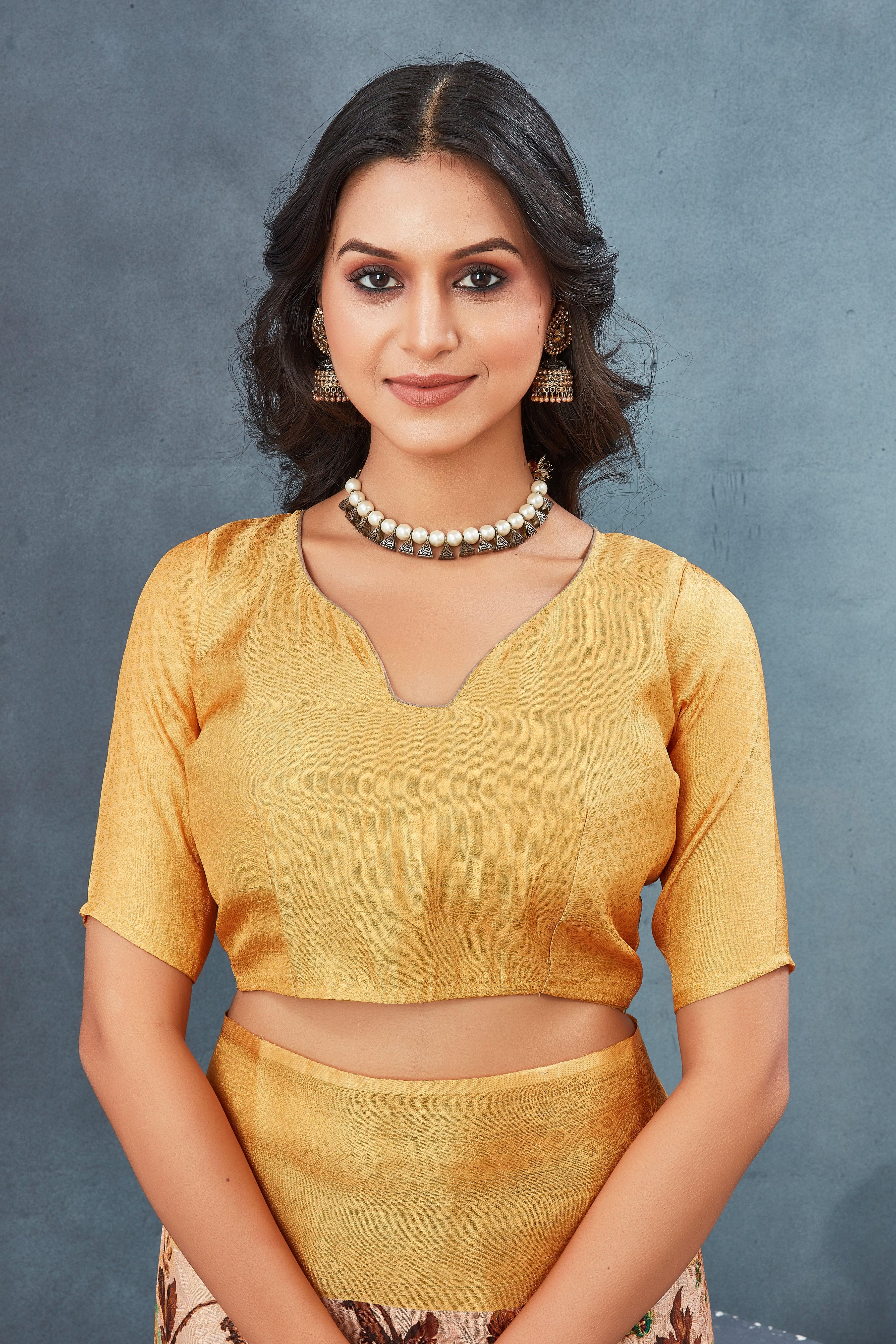 Digital mordern printed soft silk sarees - Image 6