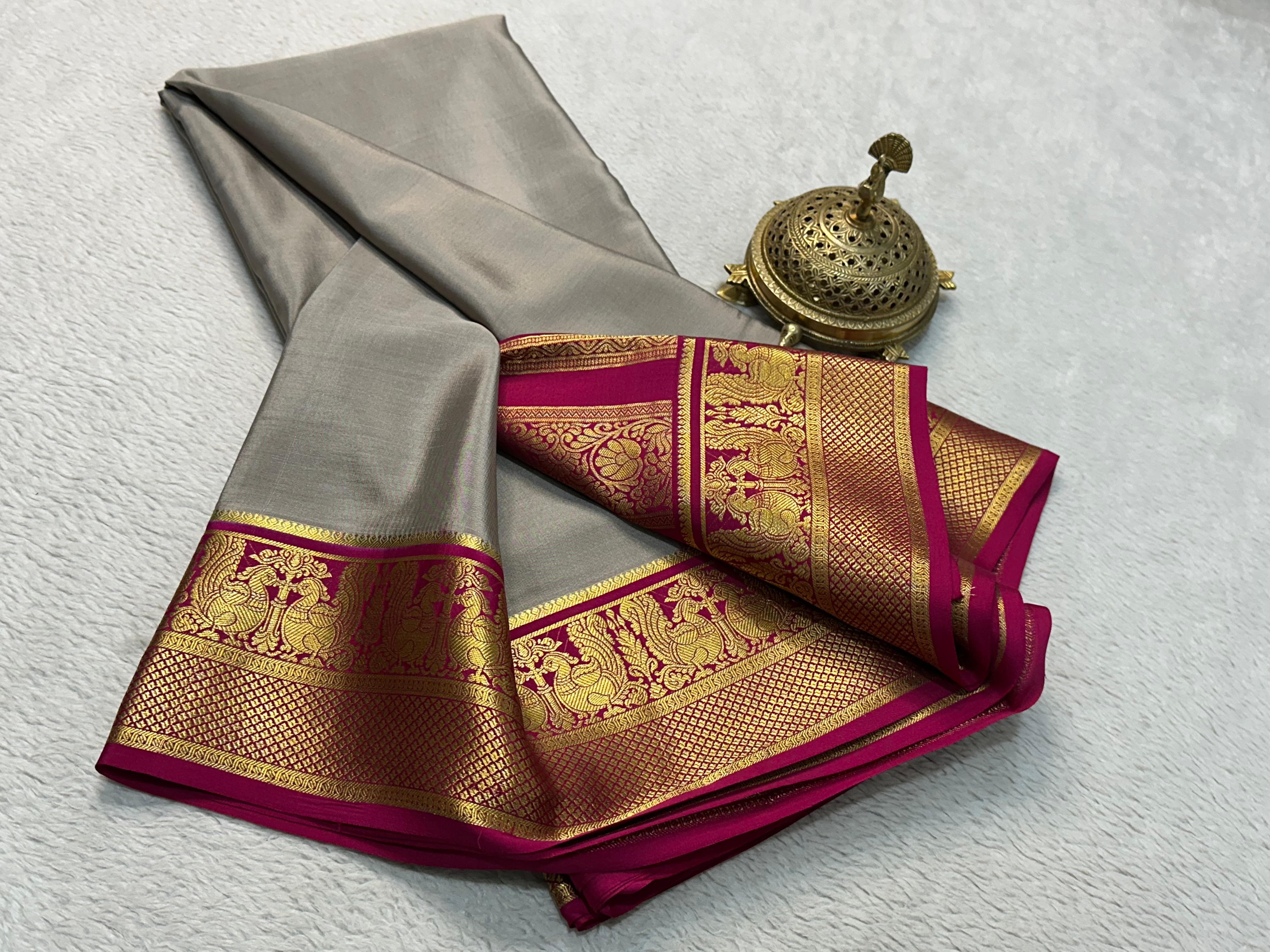 Grace the Occasion with Our Enchanting Rich Peacock Border Sarees - Image 13