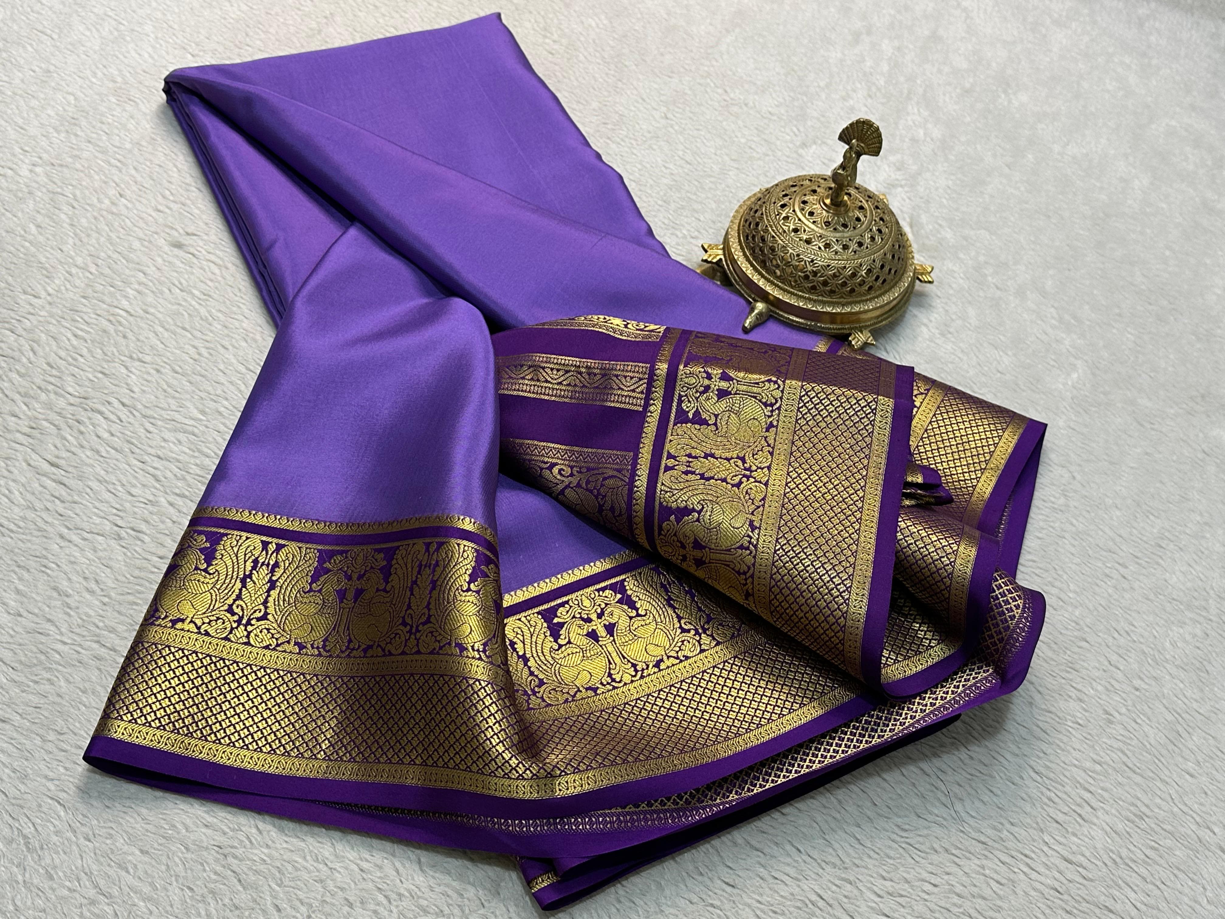 Grace the Occasion with Our Enchanting Rich Peacock Border Sarees - Image 14