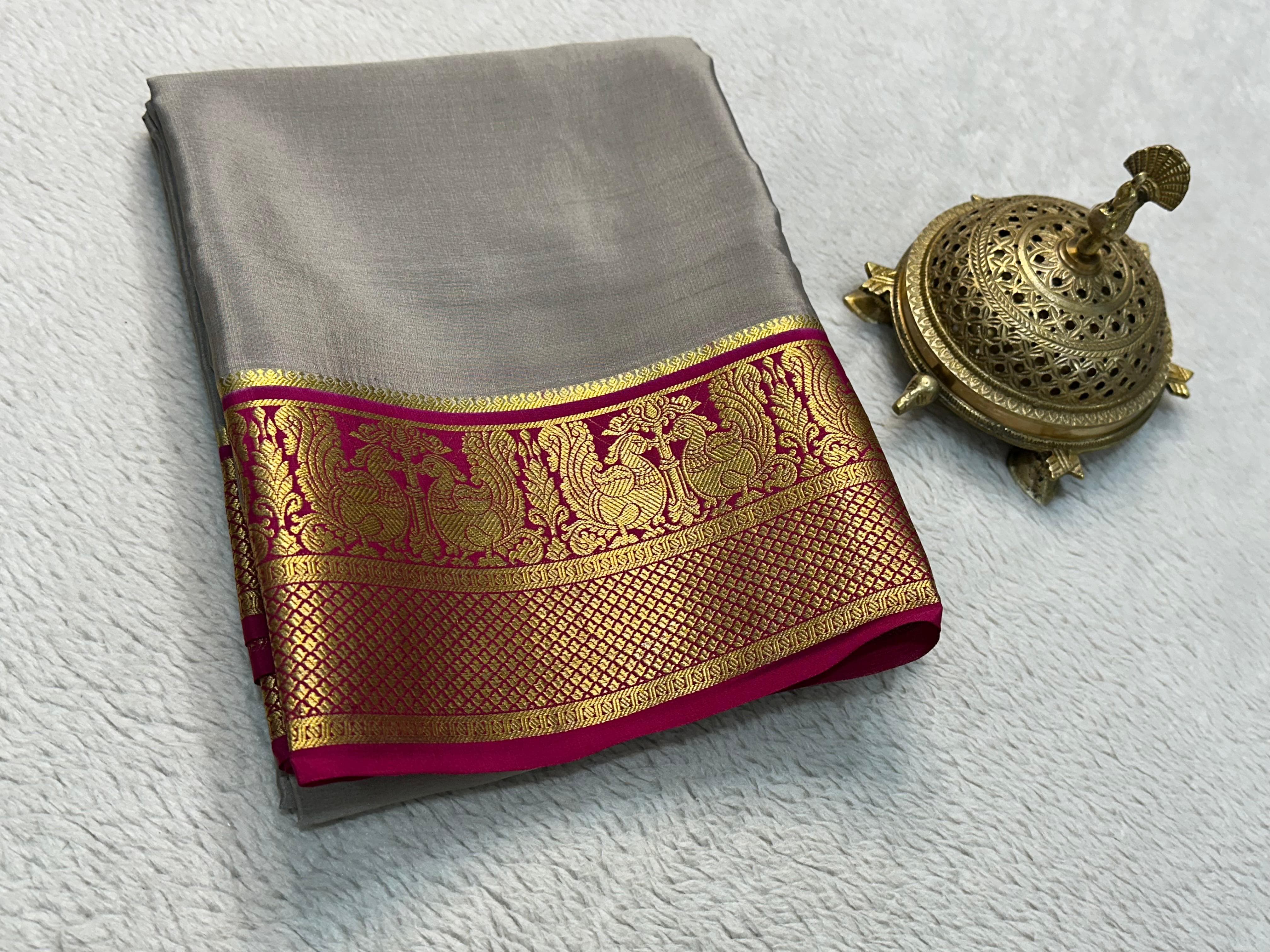 Grace the Occasion with Our Enchanting Rich Peacock Border Sarees - Image 22