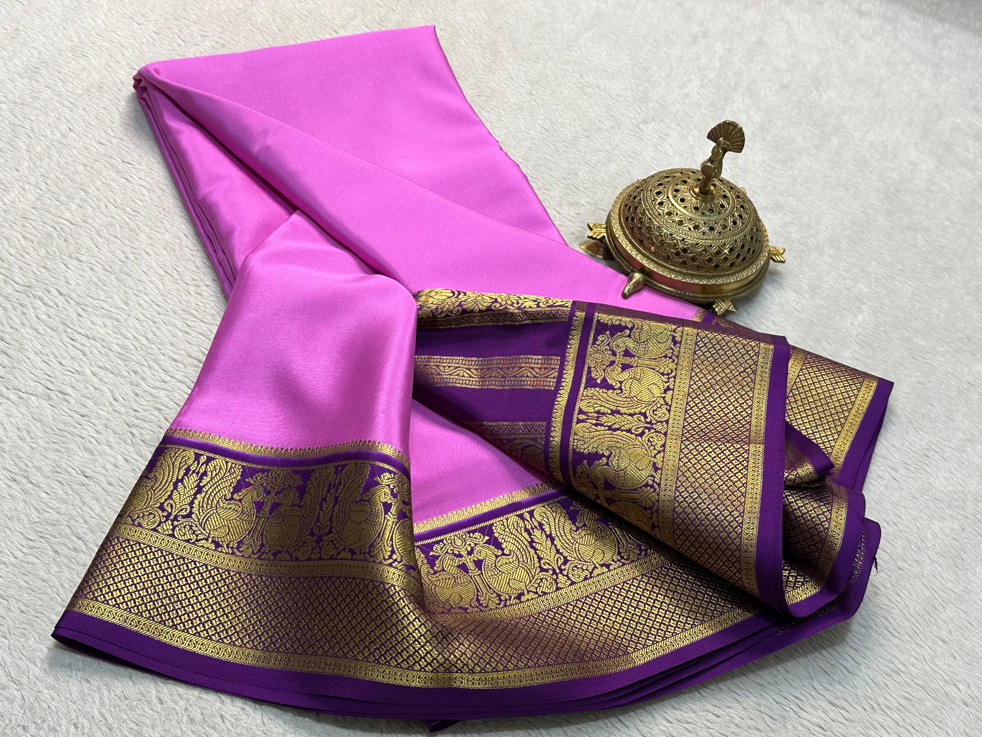 Grace the Occasion with Our Enchanting Rich Peacock Border Sarees - Image 25