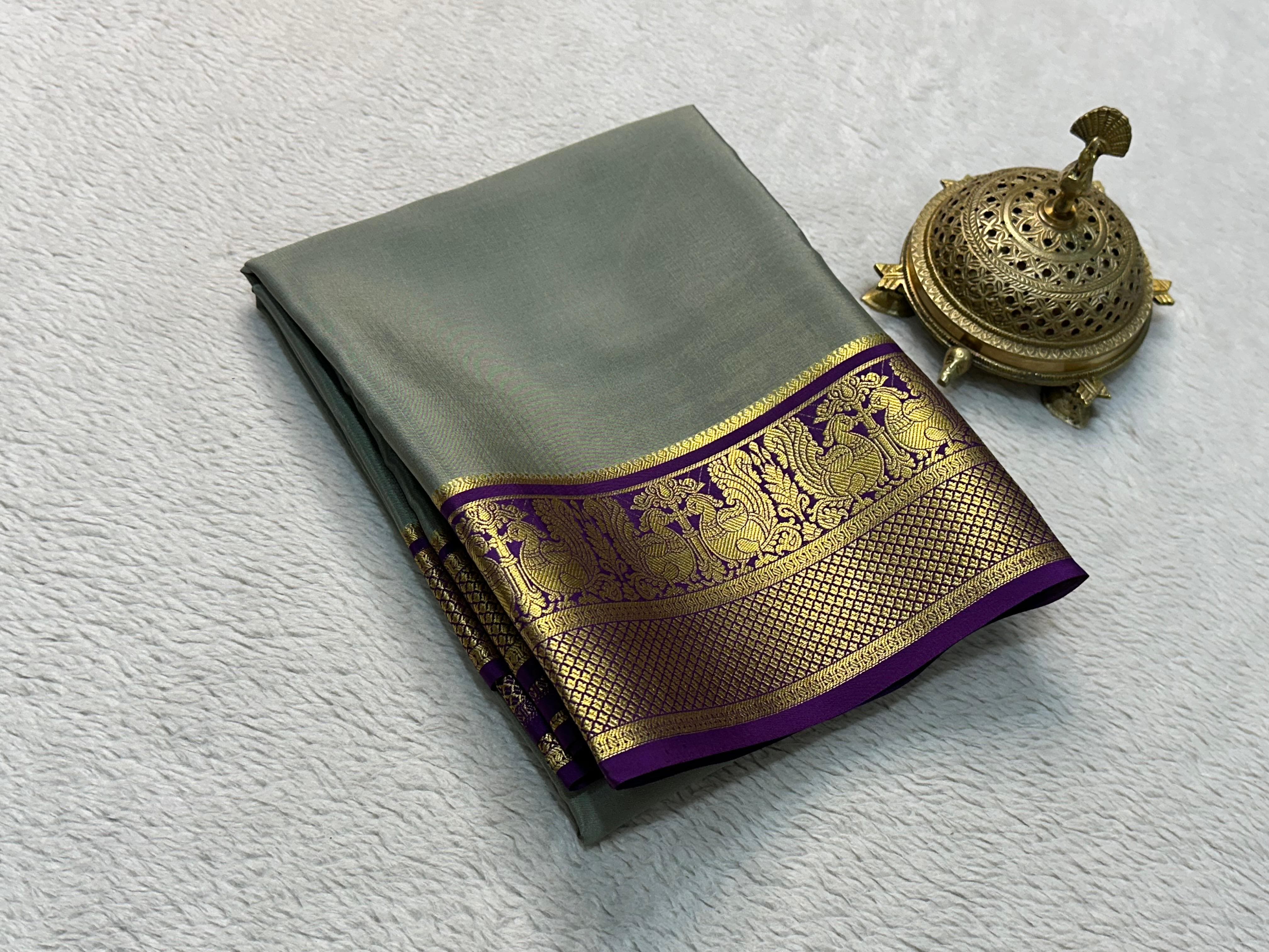 Grace the Occasion with Our Enchanting Rich Peacock Border Sarees - Image 5