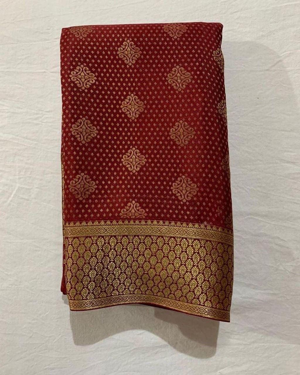 Premium Pure Georgette Silks Sarees – Lightweight & Luxurious - Image 3