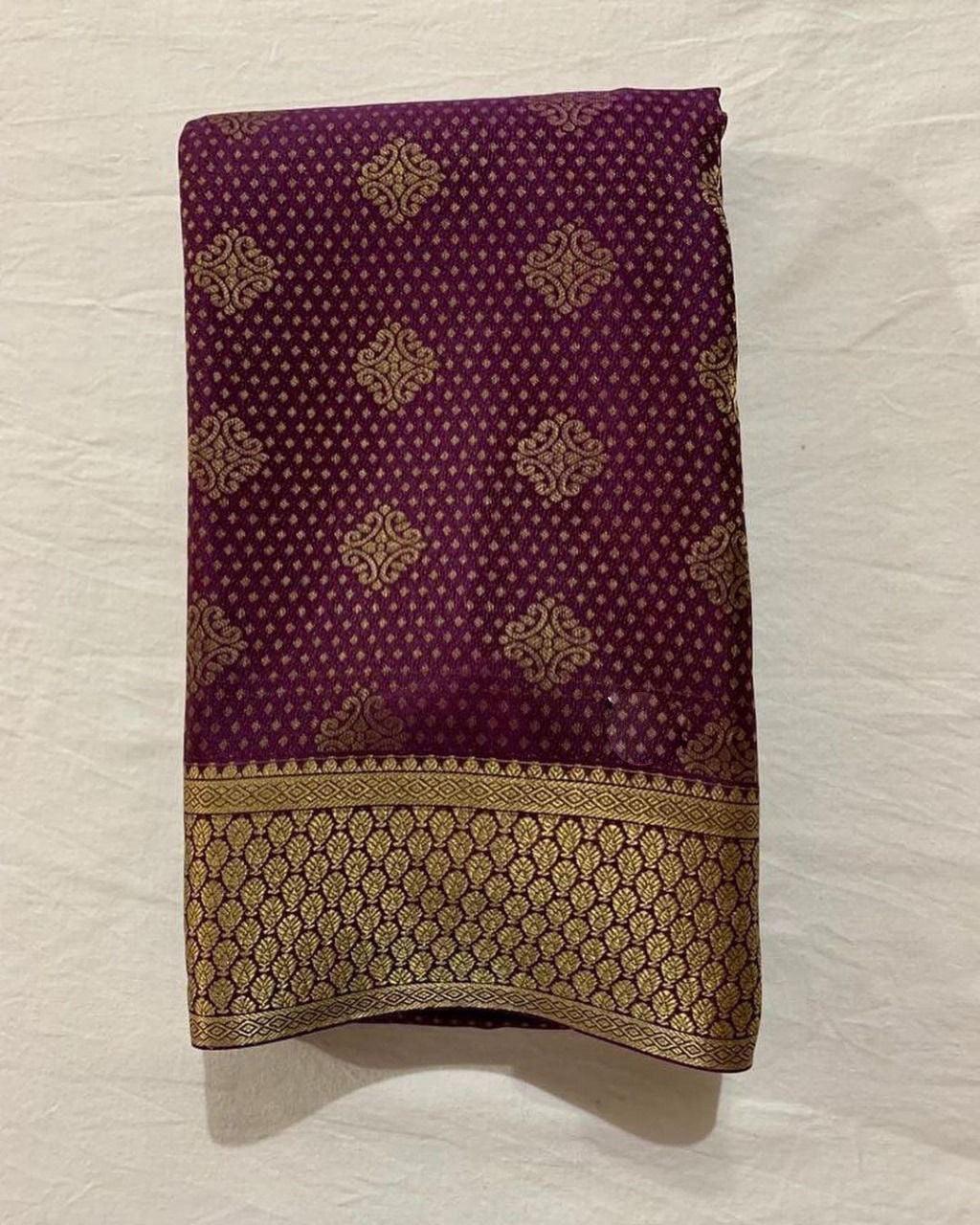 Premium Pure Georgette Silks Sarees – Lightweight & Luxurious - Image 8