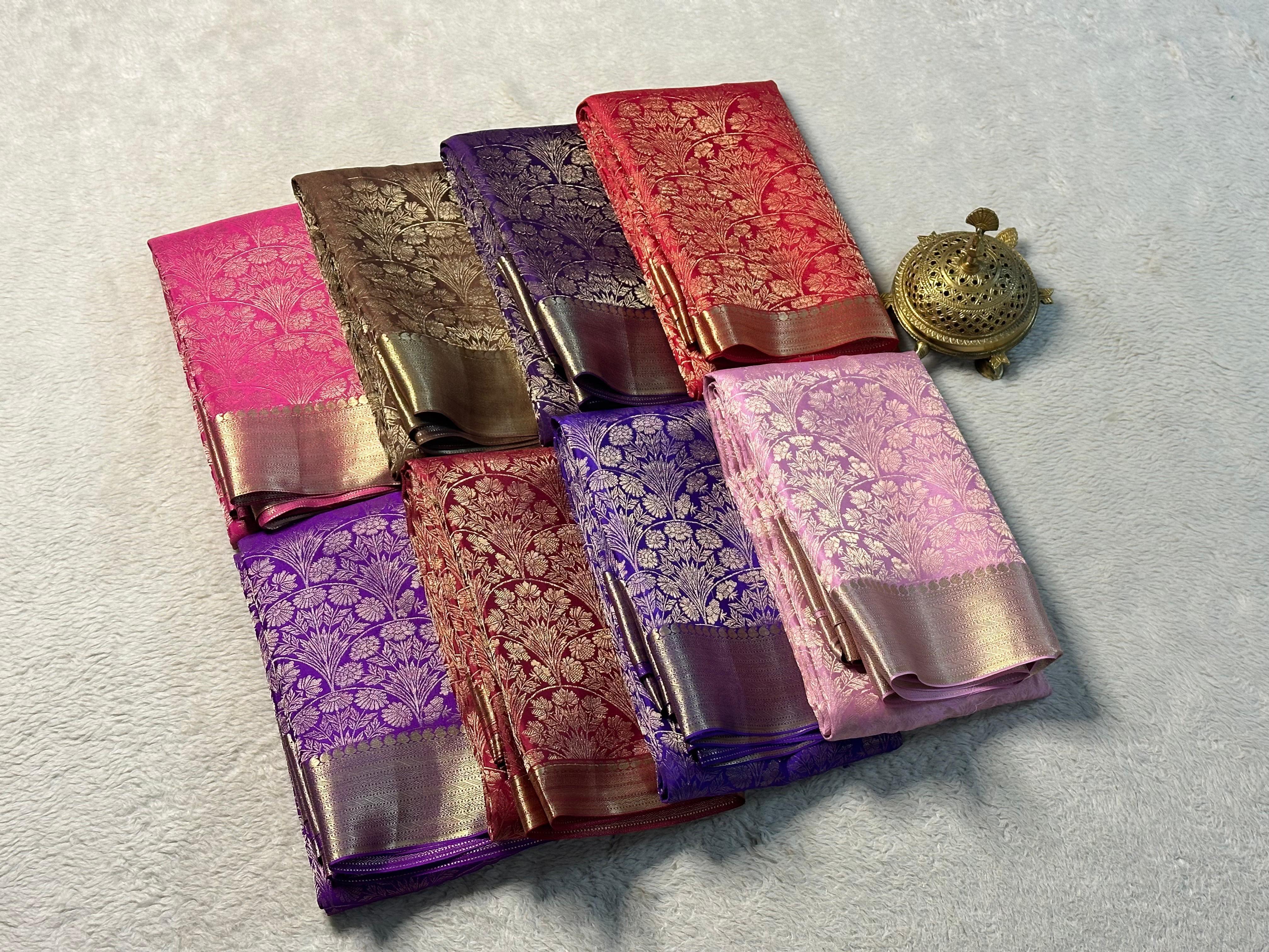 Timeless Charm: Discover Our Pure Brocade Silk Range - Image 6