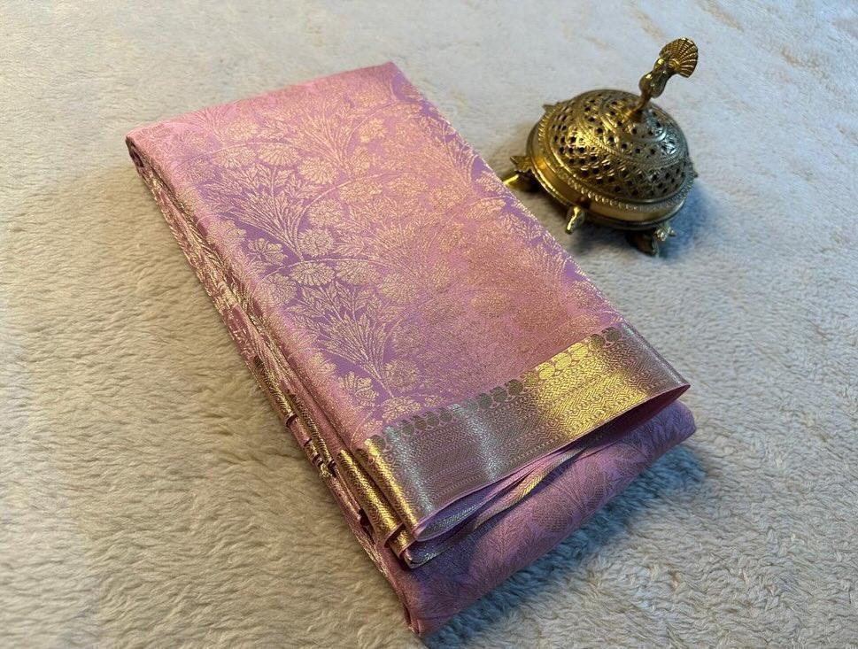 Shop the Elegance: Pure Brocade Mysore Silk Saree Collection - Image 24