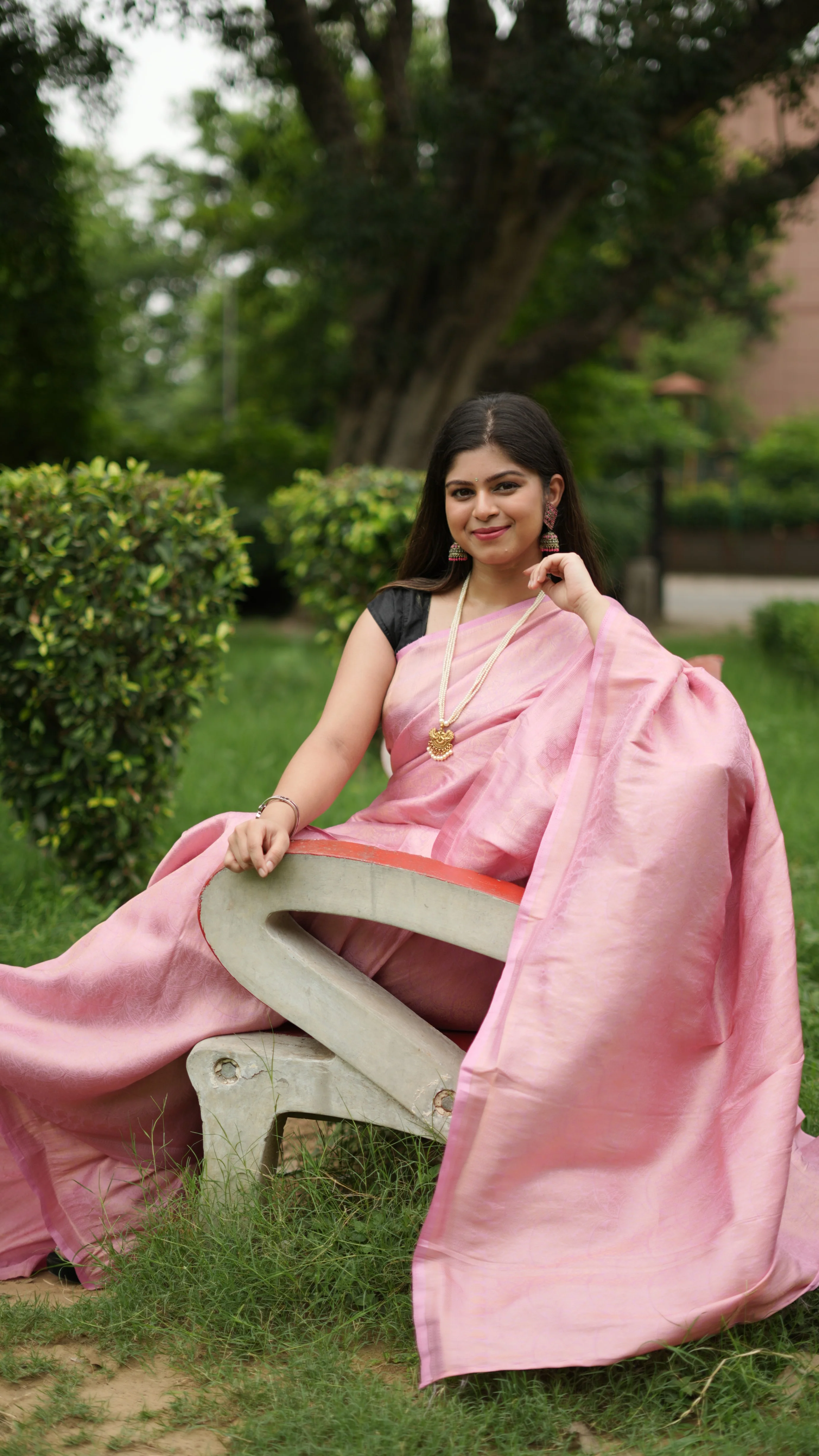 Drape Yourself in Heritage: Pure Brocade Silk Sarees - Image 48