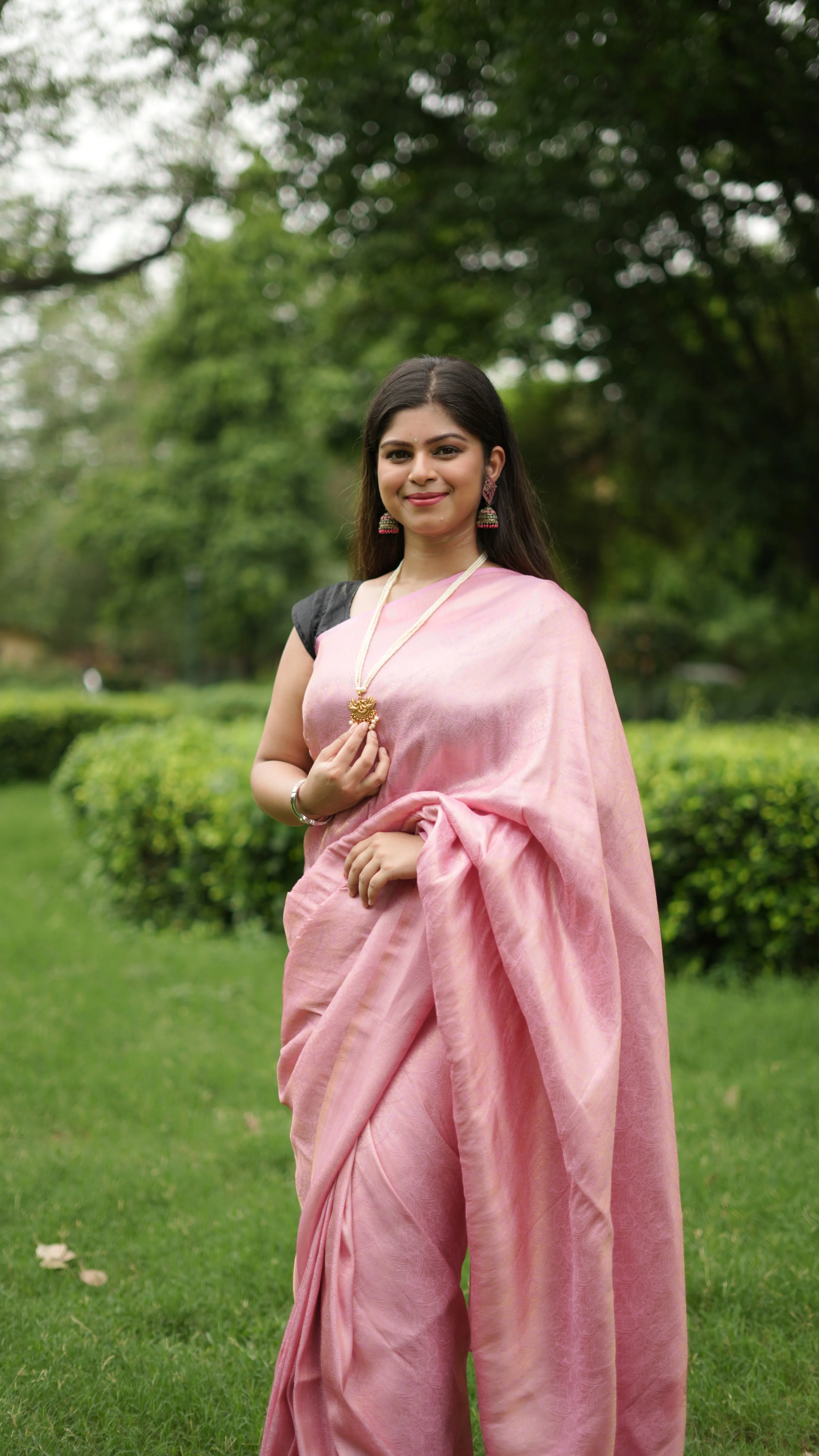 Drape Yourself in Heritage: Pure Brocade Silk Sarees - Image 49