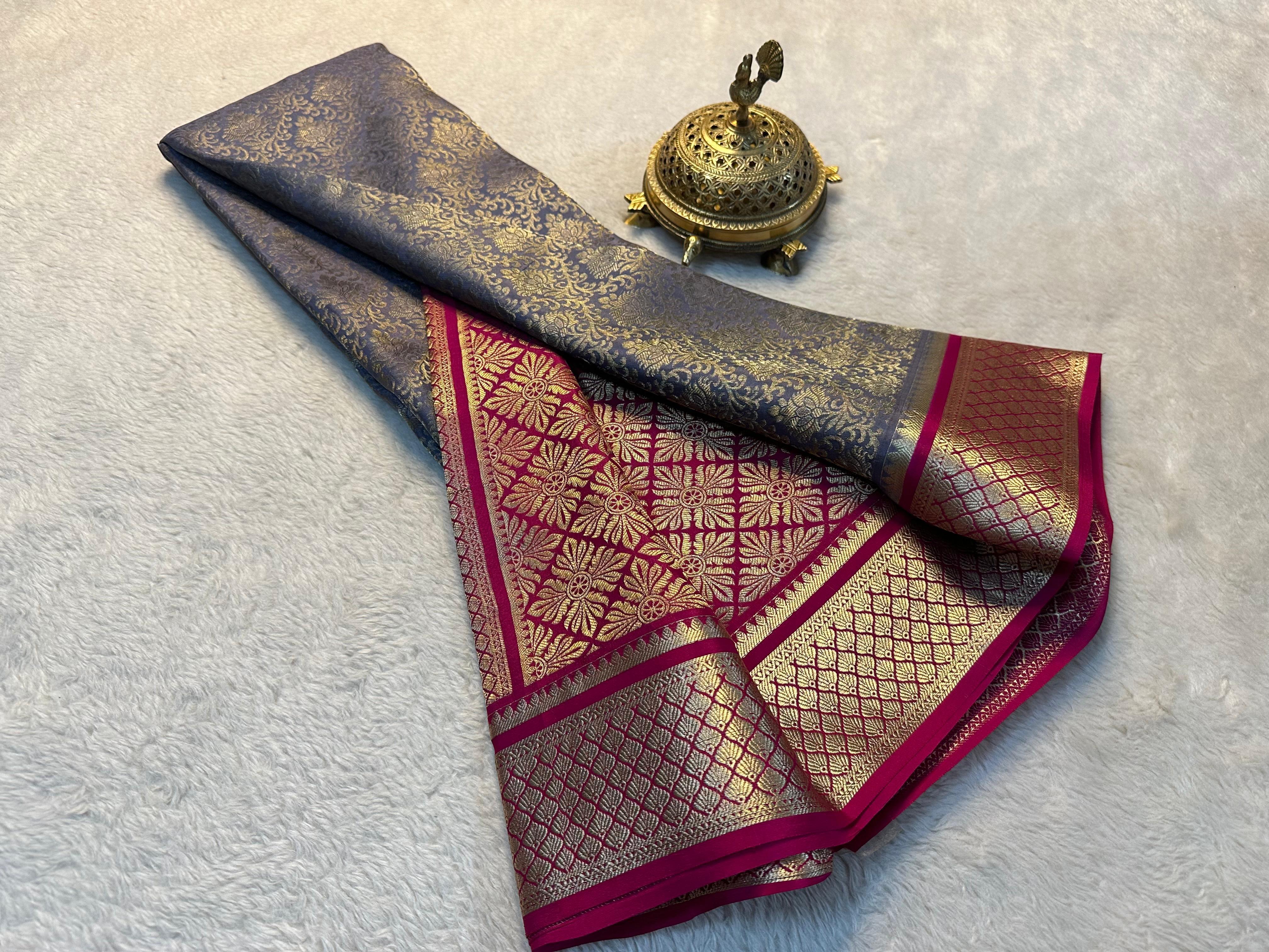 Timeless Charm: Discover Our Pure Brocade Silk Range - Image 8