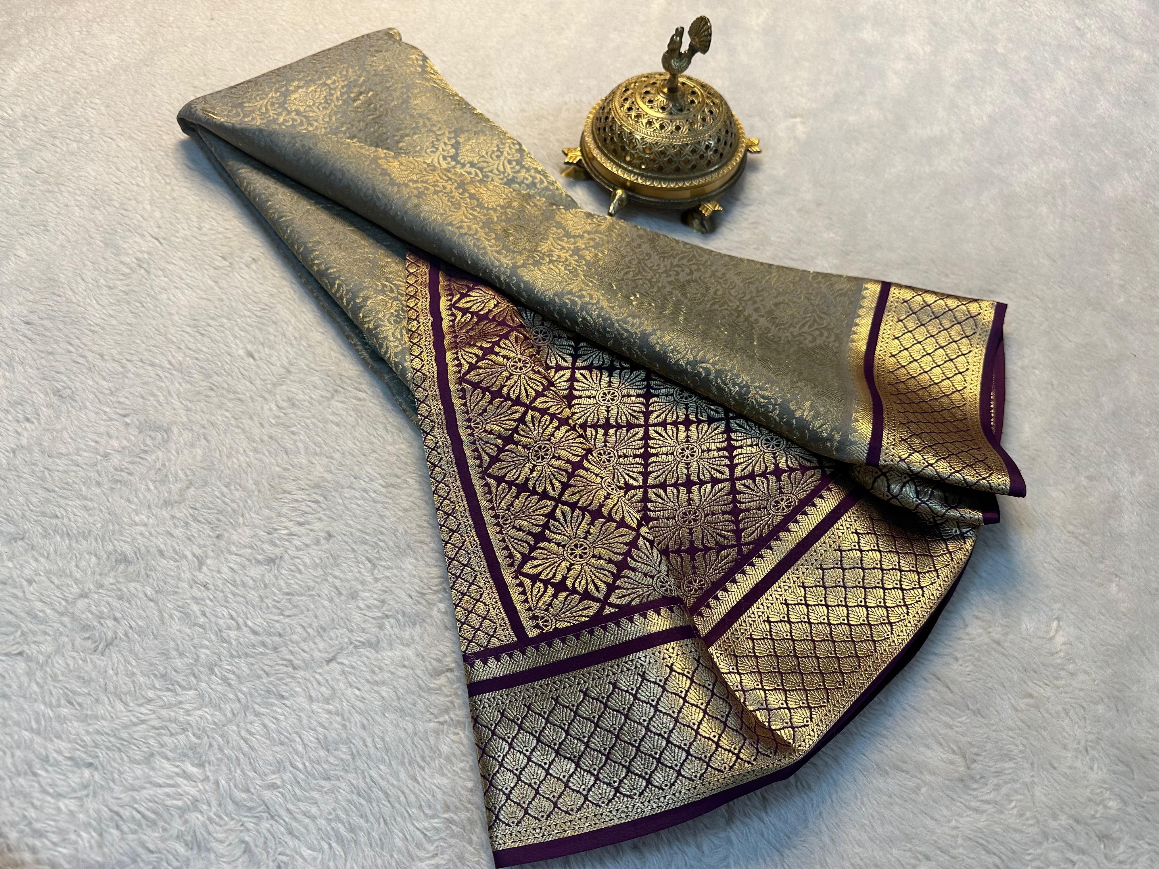 Timeless Charm: Discover Our Pure Brocade Silk Range - Image 11