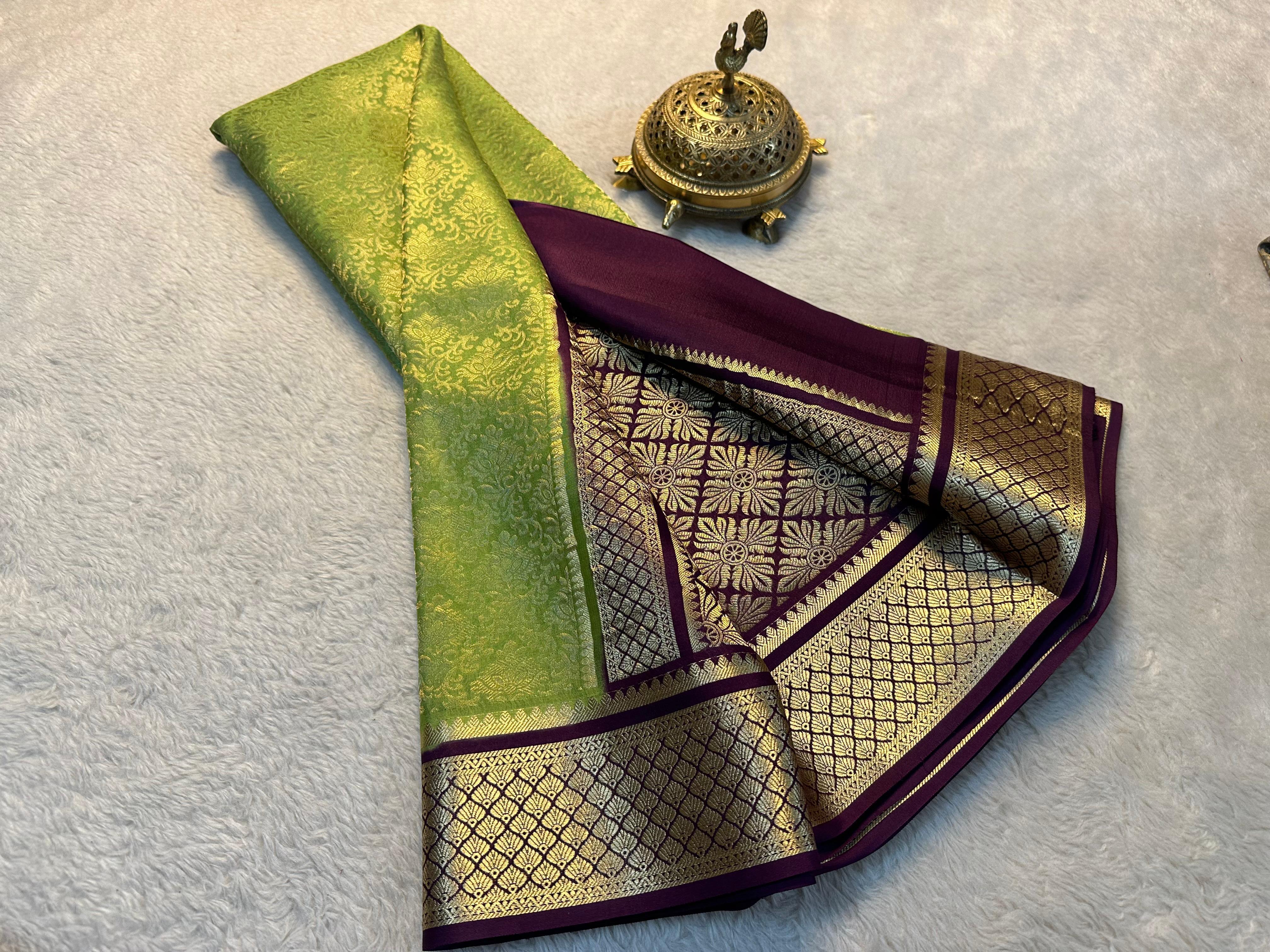 Timeless Charm: Discover Our Pure Brocade Silk Range - Image 12
